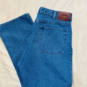 VTG 90s Polo Ralph Lauren Dungarees Blue Denim Mens 36